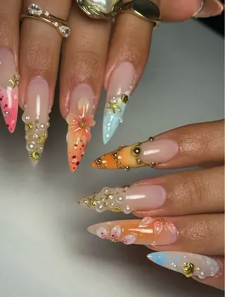 ネイル 🌱Rina☘️ Mikaのネイルデザイン