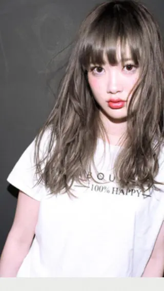 セミロング 嶋崎 留美のヘアスタイル