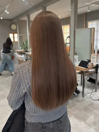 ロング 真弓 理沙/艶カラーのヘアスタイル