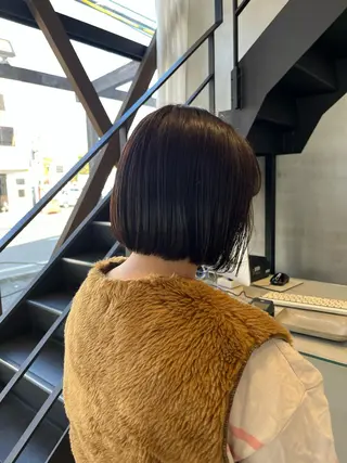 ショート カラー 林 美優のヘアスタイル