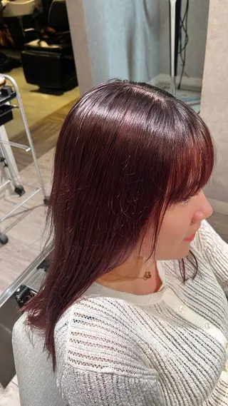 ロング カラー 辻 瑛大のヘアスタイル
