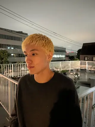 ショート メンズ PERCUT HYUGAのヘアスタイル