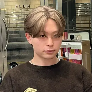 カラー メンズ特化 タメイシのヘアスタイル