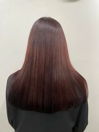 ロング カラー パーマ ヘアアレンジ くびれレイヤー/艶 カラー　MADOKAのヘアスタイル
