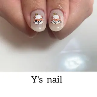 ネイル 手書きが得意🖌️ Y’s  nailのネイルデザイン