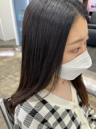 ロング 韓国×網紅ヘア 🤍りん🤍のヘアスタイル