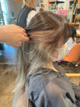 カラー くまざき なな /パーマモデル募集中のヘアスタイル