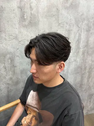 ショート パーマ メンズ 本場韓国ヘア/韓国風 メンズヘア　須田龍世のヘアスタイル