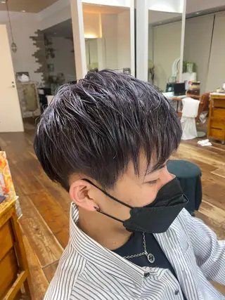 ショート メンズ 井手口 沙樹のヘアスタイル