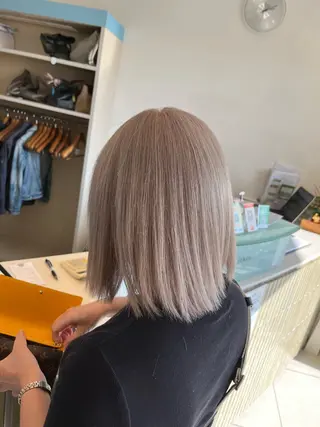 ミディアム カラー 土井 祐之介のヘアスタイル