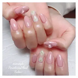 ミディアム ネイル 🐾enen style 🐾のネイルデザイン