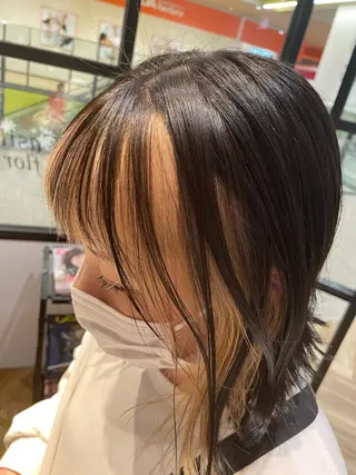 ショート カラー 大橋 拓実のヘアスタイル