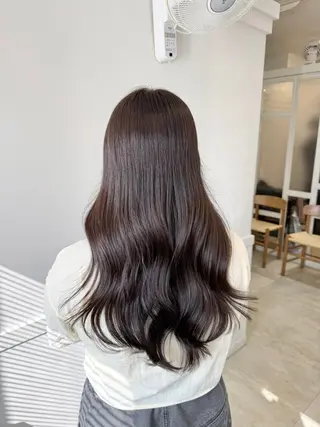 ロング 上品＆韓国風 🥀海心🥀のヘアスタイル