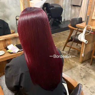 ロング カラー Hina/縮毛矯正/ 髪質改善/艶カラーのヘアスタイル