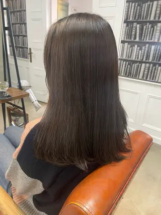 セミロング カラー カラーモデル募集ෆ SAEのヘアスタイル
