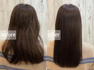 セミロング arisa .のヘアスタイル