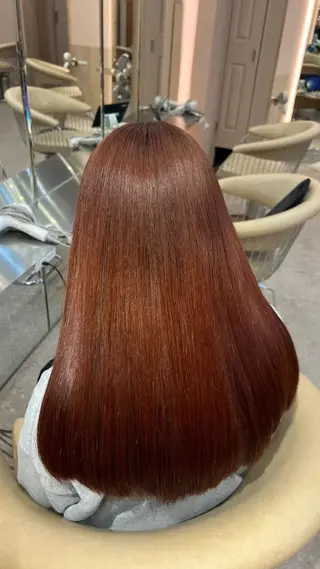 ロング カラー 💚 AKI 💚のヘアスタイル