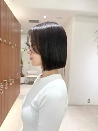 ミディアム 渋谷ボブ特化 /田中航平のヘアスタイル