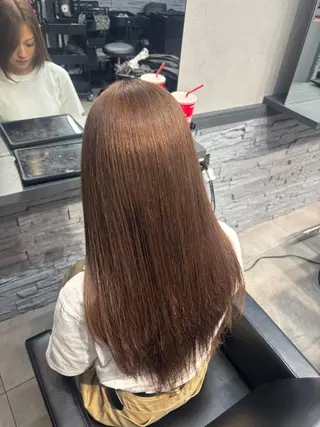 ロング カラー GiseL 美優のヘアスタイル