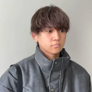 ショート パーマ メンズ men's/perm colorDaijuのヘアスタイル
