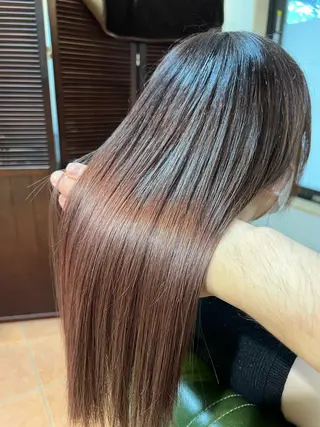 ロング カラー 石井 佑樹のヘアスタイル