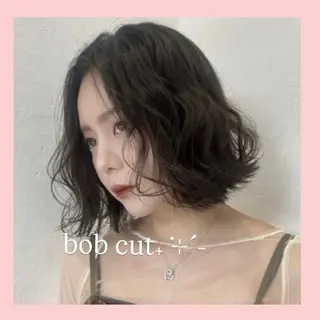 ミディアム 大人韓国レイヤー🫧 暖色カラー/はるのヘアスタイル
