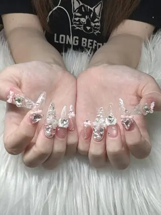 ネイル Lee Nails チップ長さだし専門店のネイルデザイン