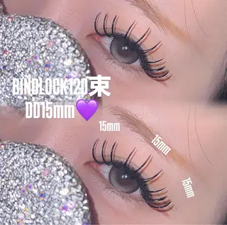 マツエク・マツパ BAMBI 🖤honoのマツエク・マツパデザイン