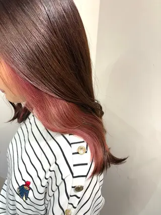 カラー 梅田美容室 高山アヤのヘアスタイル