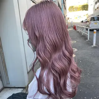 セミロング カラー ハッシュカット/レイ ヤーカットArataのヘアスタイル