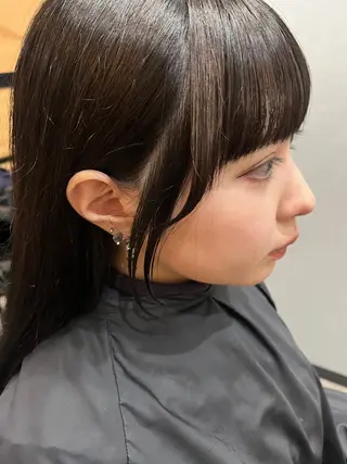ロング 久木原 ゆりのヘアスタイル