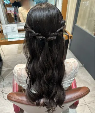 ロング ヘアアレンジ 市沢 光花のヘアスタイル