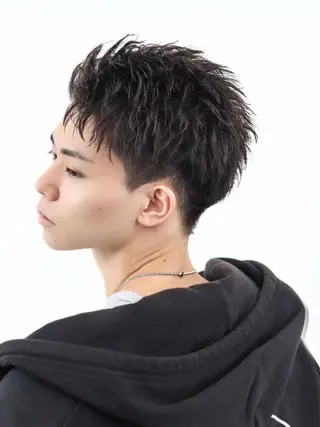 ショート メンズ パーマ職人🔥/短髪 執行役員/YUTAのヘアスタイル