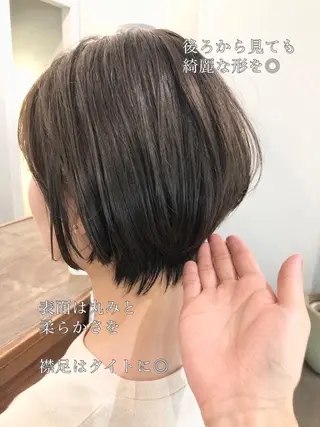 ショート 千葉 郁也のヘアスタイル