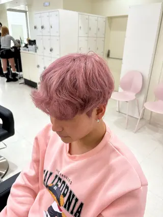 ミディアム カラー ヘアアレンジ 💟RINNA 艶カラー💟のヘアスタイル