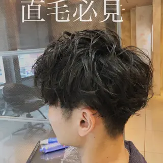 パーマ メンズ 大人メンズヘア アドバイザーkaiのヘアスタイル