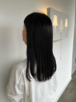 ミディアム おせ ちさとのヘアスタイル