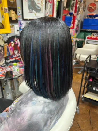 ミディアム カラー メンズ KOYA コヤのヘアスタイル