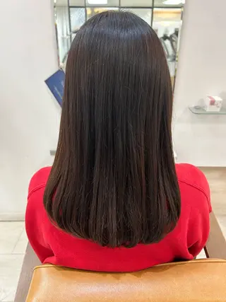 ロング 栗田 優月のヘアスタイル