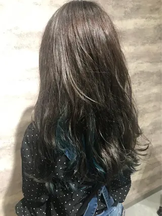 セミロング カラー Blanco Color&Careのヘアスタイル