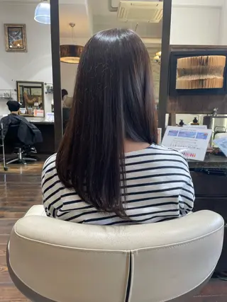 ロング 黒川 名津美のヘアスタイル
