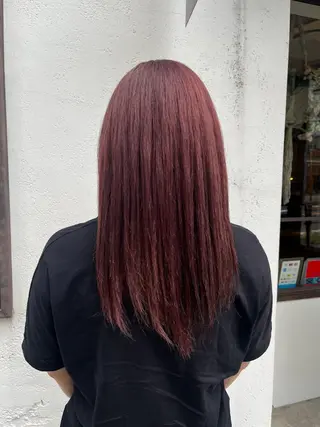 ロング カラー 韓国好き🇰🇷 美容師MIKUのヘアスタイル