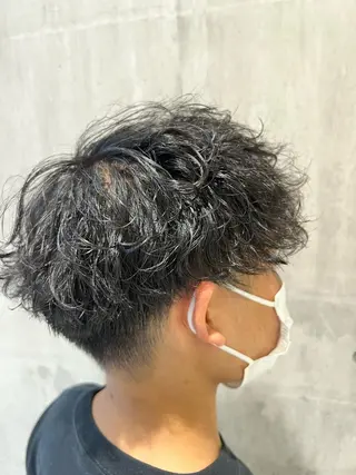 ショート パーマ メンズ 縮毛矯正/レイヤー 💫AOI💫のヘアスタイル