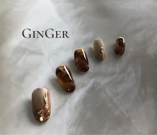ネイル ginger nail&spaのネイルデザイン
