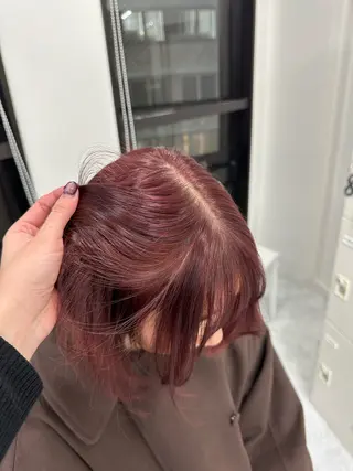 ショート rio🧚🏻♀️ 暖色/グレージュのヘアスタイル