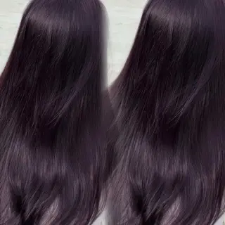 ロング カラー ヘアアレンジ 透明感暗髪カラー🦦 おとは🫧のヘアスタイル