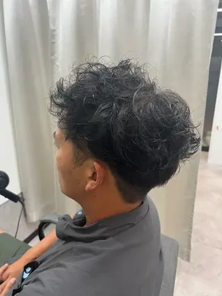 メンズ TELA HAIR 店長 塩田のヘアスタイル
