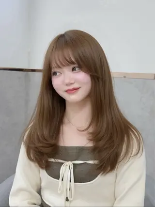 ロング 似合わせレイヤー / minami ⟡.·のヘアスタイル