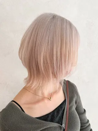 ショート レイヤー／ハイトーン 🍎森貝洋亮🍎のヘアスタイル