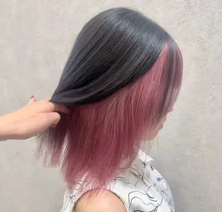 セミロング カラー 🎀リオ🎀/ 透明感カラーのヘアスタイル
